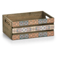 Zeller Deko-Kiste Mosaik, 32x22x13,5cm