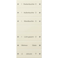 Gira Wippenset 6-fach 220601