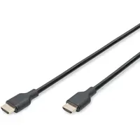 Digitus HDMI Anschlusskabel HDMI-A Stecker 1,0 m Schwarz