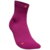 Bauerfeind Sports Damen Run Ultralight Mid Cut Socks pink