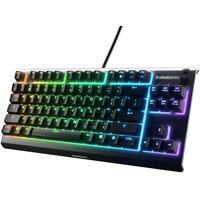 SteelSeries TG3 Electronics Tastatur USB QWERTY US Englisch Schwarz