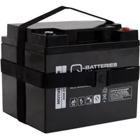 Quality Batteries Q-Batteries 12LCP-50 12V 50Ah AGM Bleiakku mit