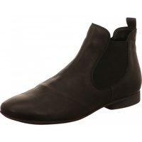 THINK! Damen GUAD2 chromfrei gegerbte nachhaltige Stiefelette, schwarz 39,5