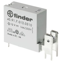 Finder 45.91.7.012.0310 Printrelais 12 V/DC 16 A 1 Schließer
