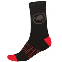 Endura Thermolite II Socken (doppelpack) schwarz