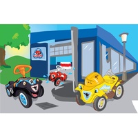 Big Bobby Car, ( 110 x 170 cm, -