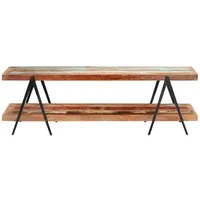 VidaXL TV-Schrank 160x40x50 cm Altholz Massiv
