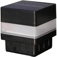 Floraworld LED-Solar-Pfostenkappe 2er Set Anthrazit 6 cm x 6