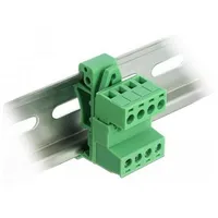 DeLock 66079 Netzwerkmodul Schraubbefestigung Unbestückt Grün