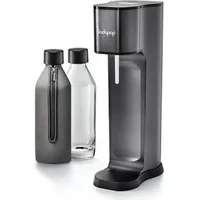 Sodapop Joy Prestige avantgarde black + 2 Glaskaraffen +