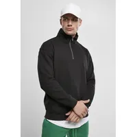 URBAN CLASSICS Organic Basic Troyer Sweatshirt Black 2XL