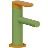 Vitra Sento Kids Einhebel-Waschtischmischer A4266646 grün und gelb, ohne