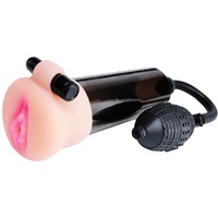 PUMP WORX Masturbator-Penispumpen-Set - Schwarz