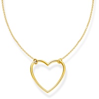 Thomas Sabo Kette Herz vergoldetes Silber KE2138-413-39-L45V