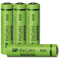 GP NiMH AAA 650 mAh 1,2V 4 Stück