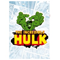 KOMAR Dekosticker Hulk Classic 50 x 70 cm