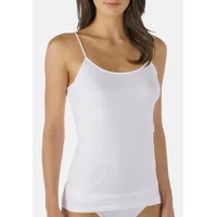 MEY Emotion Top mit verstellbaren Spaghettiträgern Modell Weiss, 44