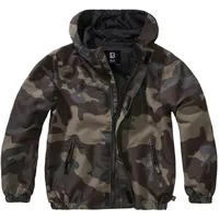 Brandit Textil Summer Jacke Dark Camo 158-164 cm