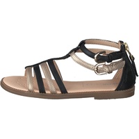 GEOX Karly Sandalen Black / Platinum 38