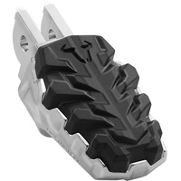 SW-Motech EVO Fußrasten-Kit - Silber/Schwarz