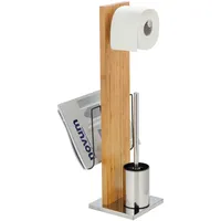 Wenko WC-Garnitur + Zeitungshalter PORTOFINO