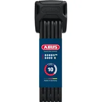 ABUS Bordo 6000K/90 Schwarz Faltschloss