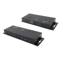 Exsys EX-1188HMS-3 7 Ports USB 3.2 Gen1 Metall HUB