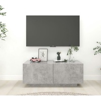VidaXL TV-Schrank Betongrau 100x35x40 cm Holzwerkstoff