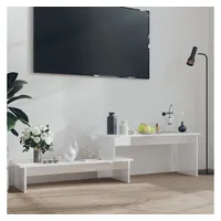 VidaXL TV-Schrank Hochglanz-Weiß 180x30x43 cm Holzwerkstoff