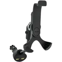 Schwaiger Universal Smartphone Halterung 2-er Set Schwarz