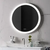 EMCO Round Spiegel mit LED-Beleuchtung