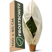 Praknu Winterschutz für Pflanzen 100 x 80 cm -