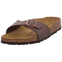 Birkenstock Madrid Birko-Flor Nubuk schmal mocca 41