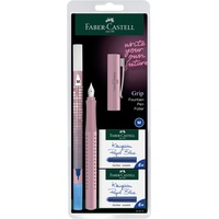 Faber-Castell Füller Grip 2010 rose M Tinte+TL