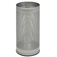 VAR Schirmständer gelocht silber 30 l