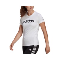 Adidas LoungewearR Essentials Slim Logo T-Shirt White / Black
