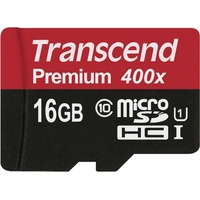 Transcend microSDHC 16GB Class 10 UHS-I
