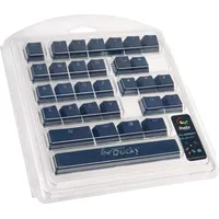 Ducky Keycap Set, Double-Shot, dunkelblau, 31 Tasten, ISO-EU, ISO-UK,