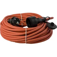 HAWA 10082100 Strom Verlängerungskabel 16A Rot 5.00 m H07RN-F