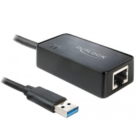 DeLock USB 3.0 Adapter zu Ethernet RJ45 10/100/1000 62121