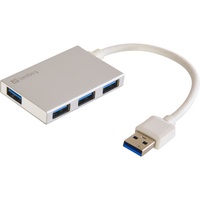 Sandberg USB 3.0 Hub 4 - silber