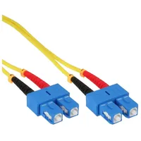 InLine LWL Duplex Kabel, SC/SC, 9/125μm, OS2, 25m