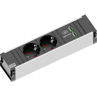 Bachmann CONI 2x Schutzkontakt 1x USB Charger