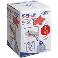 Kimberly-Clark WypAll X60 Wischtücher 24,5x42cm hellblau 150Bl.