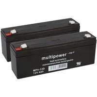 Multipower Ersatzakku passend für Arjo Lifter Maximove NDA0200-20, ES4-12D