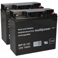 Multipower Ersatzakku für Belkin Regulator Pro Net F6C1400-EUR Markenakku