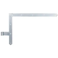 GAH Alberts Alberts Tor-Winkelband, spitz, oben, 400x600mm Ø16mm