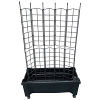 KHW Calypso BxTxH: 79x35x115 cm, mit Bewässerungssystem, Rollen und