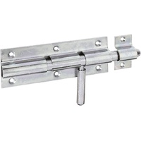 GAH Alberts Bolzenriegel mit befestigter Schlaufe gerade, 210mm Stahl,