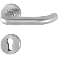 HOPPE Rosettenhalbgarnitur Paris E138Z/42/42S VA F69 4-KT.8mm f.Kombischutz HOPPE